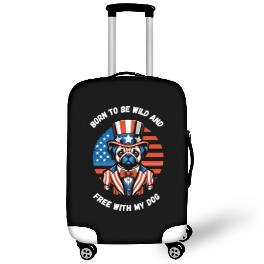 independance day,Born to be wild and free with my Luggage Covers