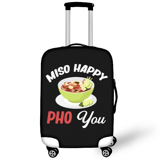 Miso Happy Pho You Asian Chinese Cuisine Luggage Covers