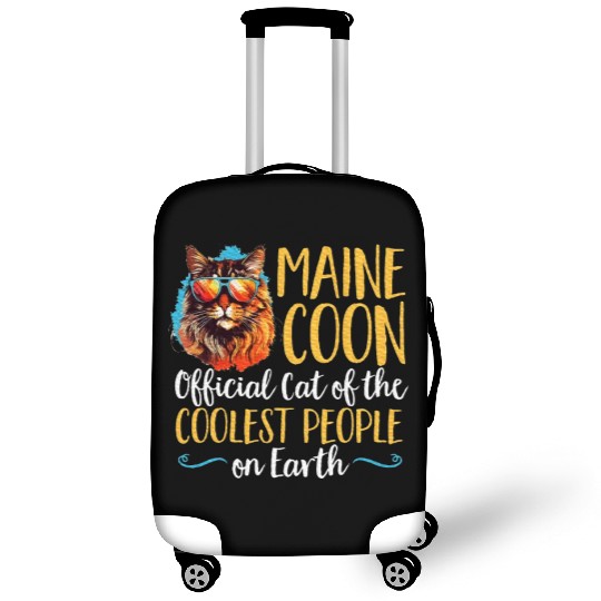Maine Cat Breed Pet Cat of the Coolest People Luggage Covers