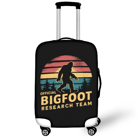 Official Bigfoot Research Team Sasquatch Yeti Luggage Covers