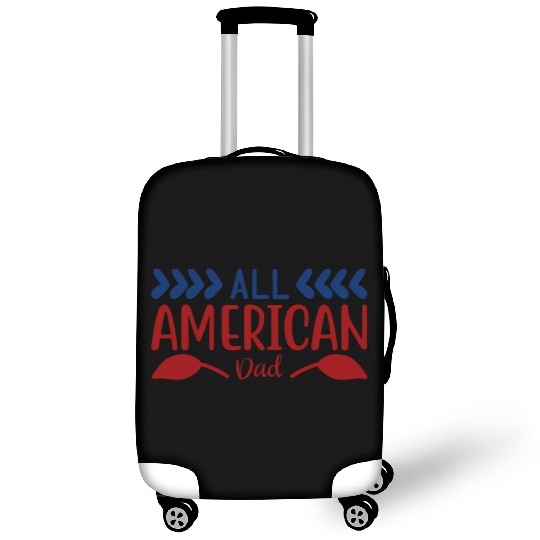 All American Dad Luggage Covers