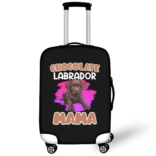 Labrador Retriever CHOCOLATE LAB MOM Labrador Luggage Covers