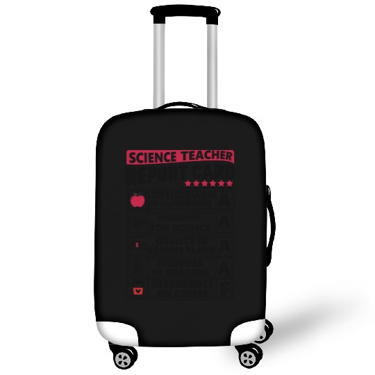 Science Teacher Report Card Luggage Covers