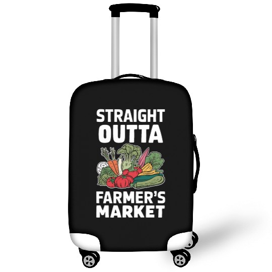 Farmers Market Farmer Agriculture Farming Food Luggage Covers