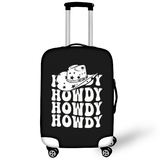 Western Country Texas Cowboy Hat Luggage Covers