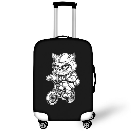 Cycling Cyclist Cute Luggage Covers