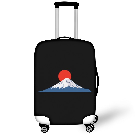 Japanese dawn on Mount Fuji Luggage Covers