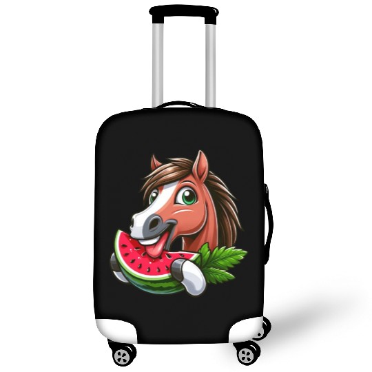 Horses Horse Lover Farmer Melon Summer Luggage Covers