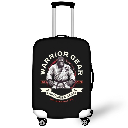Martial Arts Gorilla BJJ Fighter Jiu-Jitsu Luggage Covers