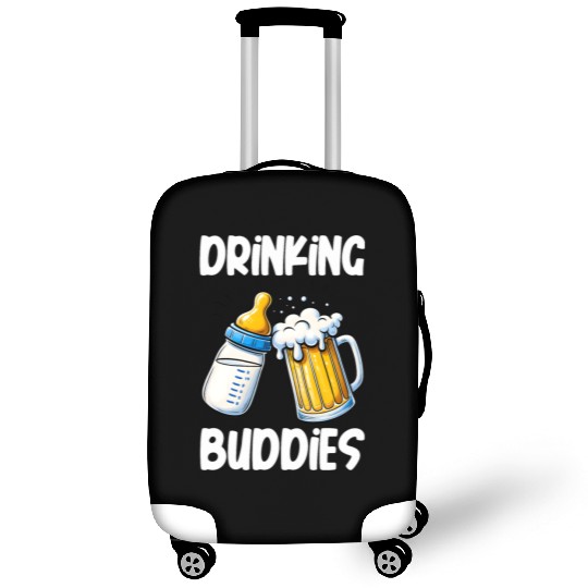Drinking Buddies Creative Fun Novelty Luggage Covers