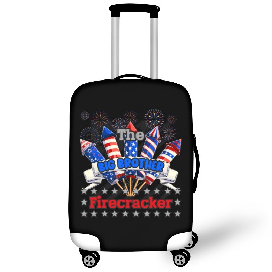 Big Brother Funny Firecracker 4th Of July Firework Luggage Covers
