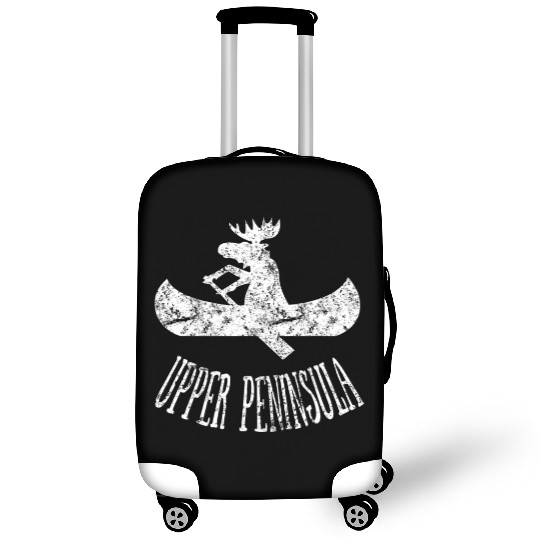 Yooper Moose Upper Peninsula Moose Canoe Luggage Covers