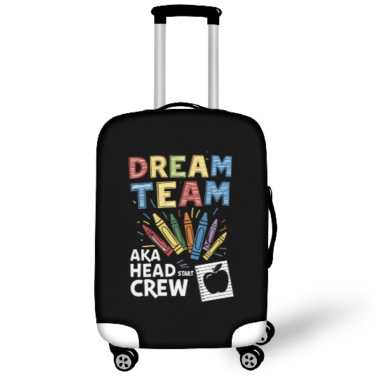 Head Start Dream Team Squad Teacher Back To School Luggage Covers