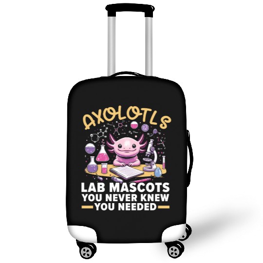 Axolotl Science Teacher Mexican Salamander Luggage Covers