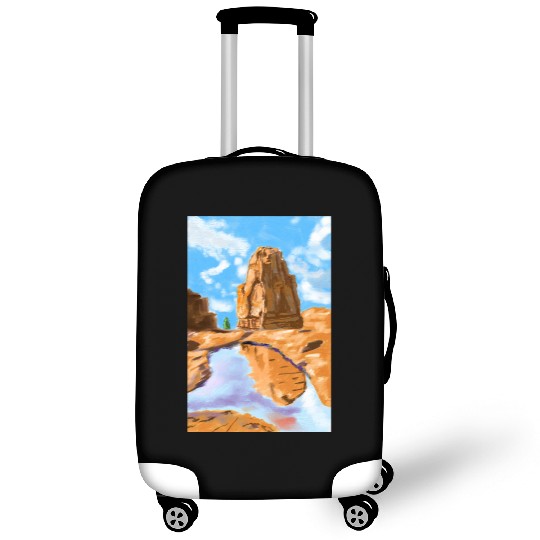 Grand Canyon Loose Oil Landscape Painting Luggage Covers