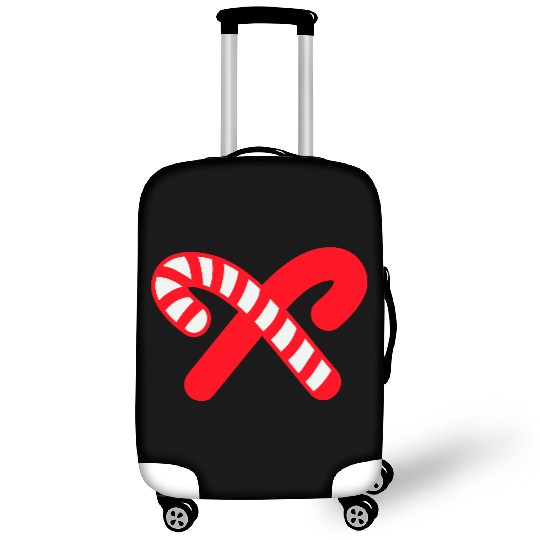 Candy Canes Icon Luggage Covers