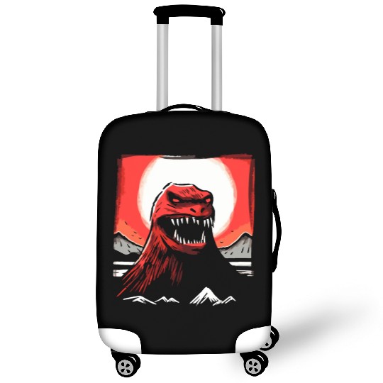 Red Sun Japan: Lizard Monster Luggage Covers
