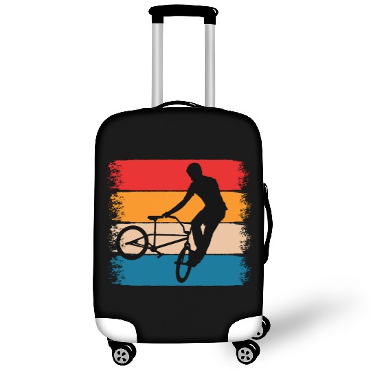 BMX Trick Retro BMX Rider Bicycle Cycling Luggage Covers