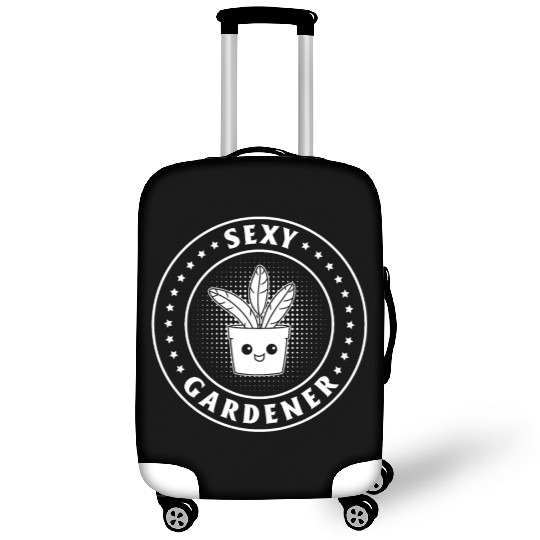 Funny Garden Plant Gardening - Sexy Gardener Luggage Covers