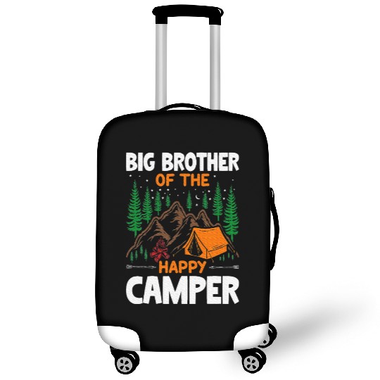 Big Brother of The Happy Camper Hiking Lover Luggage Covers