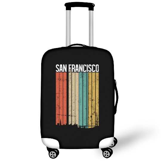 San Francisco Vintage Luggage Covers