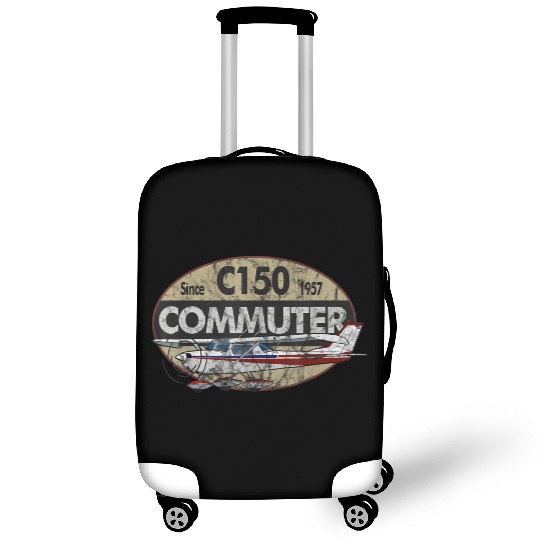 C 150 Commuter Airplane Vintage Luggage Covers