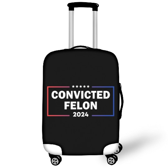 convicted felon 2024 Luggage Covers