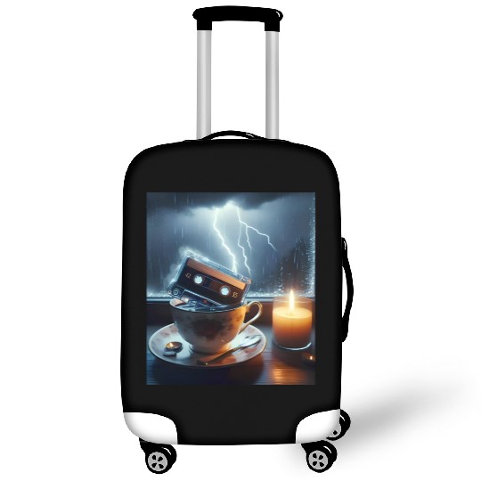 A Teacup in a Storm Luggage Covers