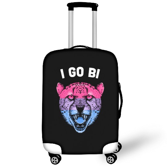 I Go Bi Bisexual LGBTQ Bi Pride LGBT Sayings Panse Luggage Covers