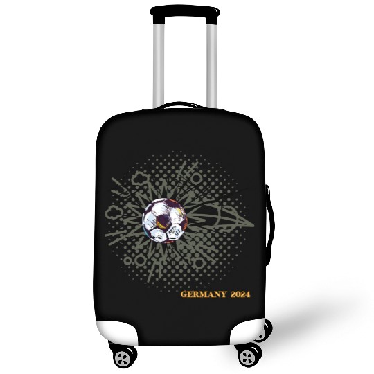 supports germany in euro2024 Luggage Covers