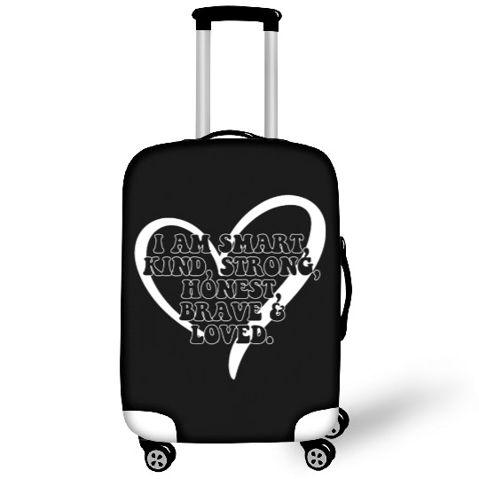 Daily Affirmation Uplifting Quotes Positive Luggage Covers