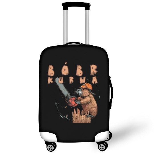 Beaver Lumberjack Chainsaw Luggage Covers