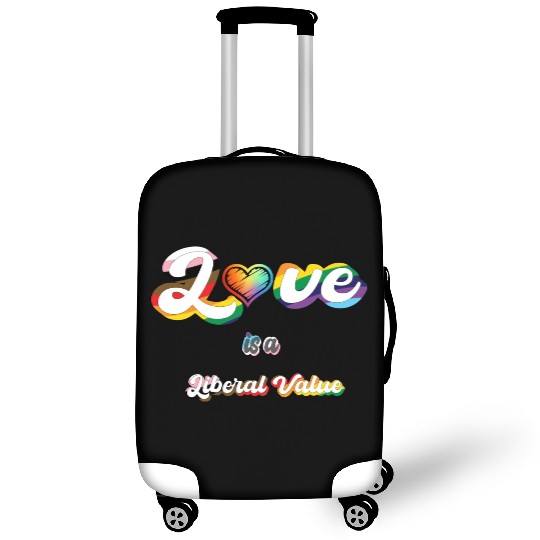 Love is Liberal Value Luggage Covers