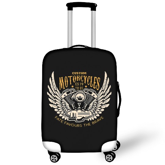 Motorcyclists chopper clothing Premium Luggage Covers