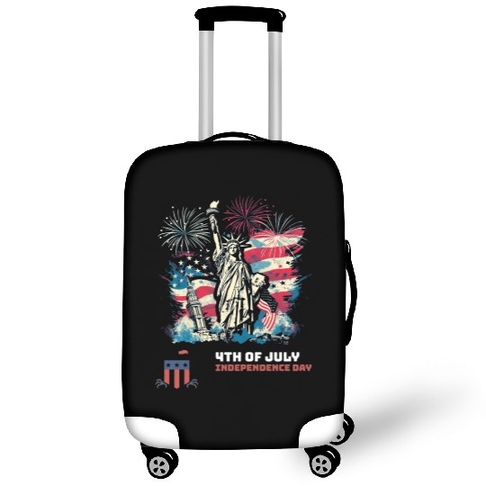 Happy Independence Day Luggage Covers