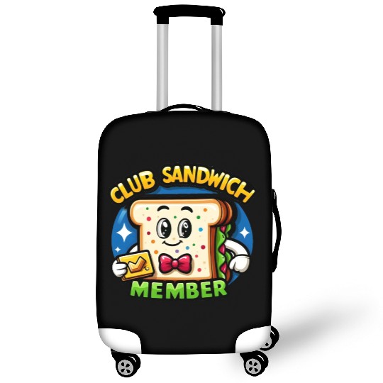 The Club Sandwich Member Luggage Covers