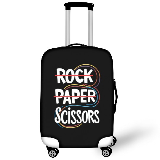 Rock Paper Scissors Lesbian Funny Gay Pride LGBT Luggage Covers