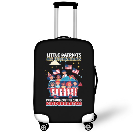 Kindergarten Teacher Patriots Big Celebrations Luggage Covers