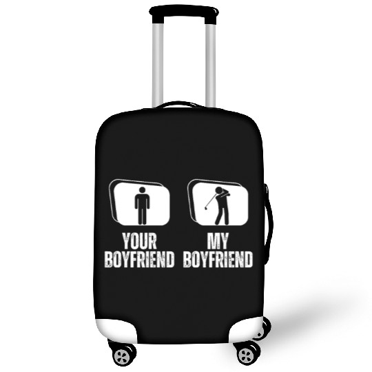 Golfing Your Boyfriend My Boyfriend Funny Luggage Covers
