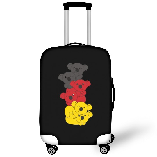 German Flag Koala German Germany Luggage Covers