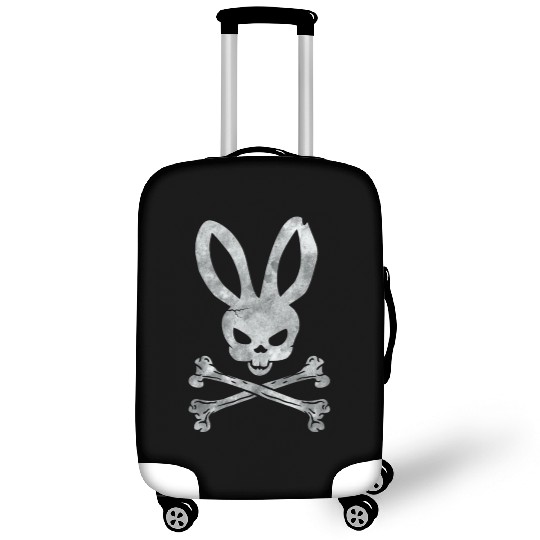 Funny Easter Bunny Crossbones Luggage Covers