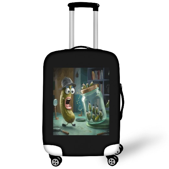 Funny Pickle Surprise Cucumber Pickles Luggage Covers