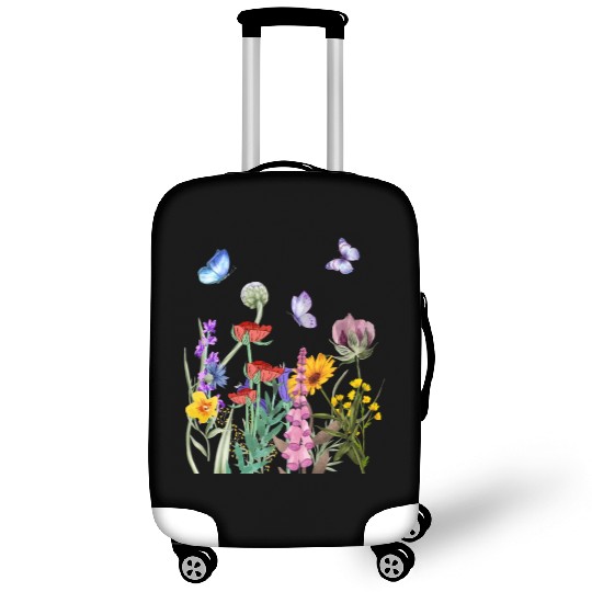 Wild flowers garden Luggage Covers