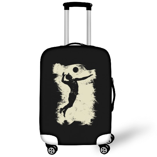 Volleyball Beach Grunge Vintage Luggage Covers