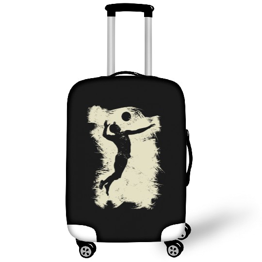 Volleyball Beach Grunge Vintage Luggage Covers