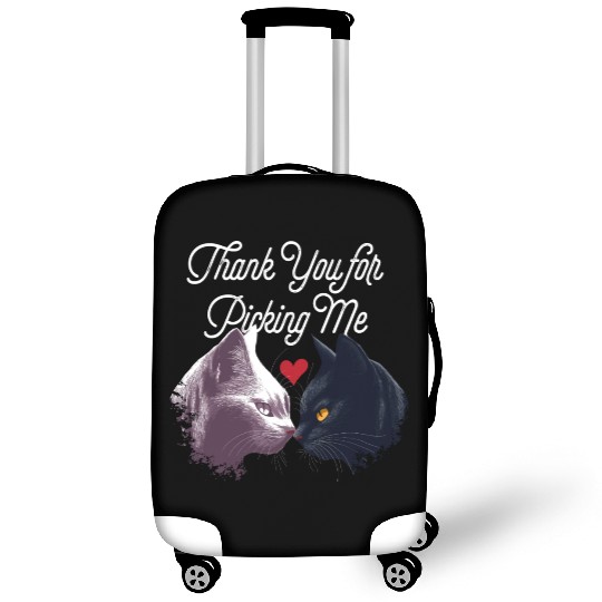 Thank You for Picking Me Funny Valentines Day Humo Luggage Covers