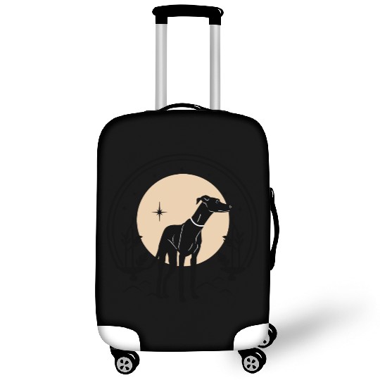 Greyhound Tarot Card Greyhound Celestial Dog Luggage Covers