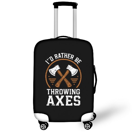 Axe Throwing Enthusiasts Championship Precision Luggage Covers