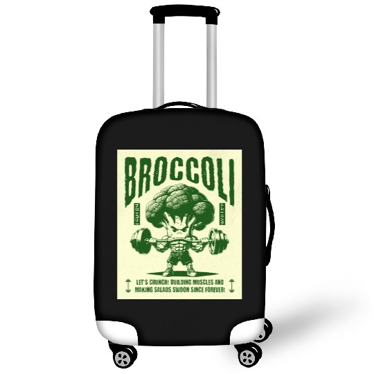 Broccoli fitness. Luggage Covers