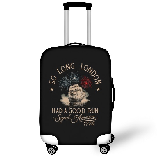 So Long London Had A Good Run Funny 4th of July Luggage Covers